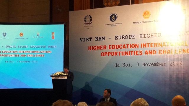 Vietnam-Europe higher education forum opens - ảnh 1